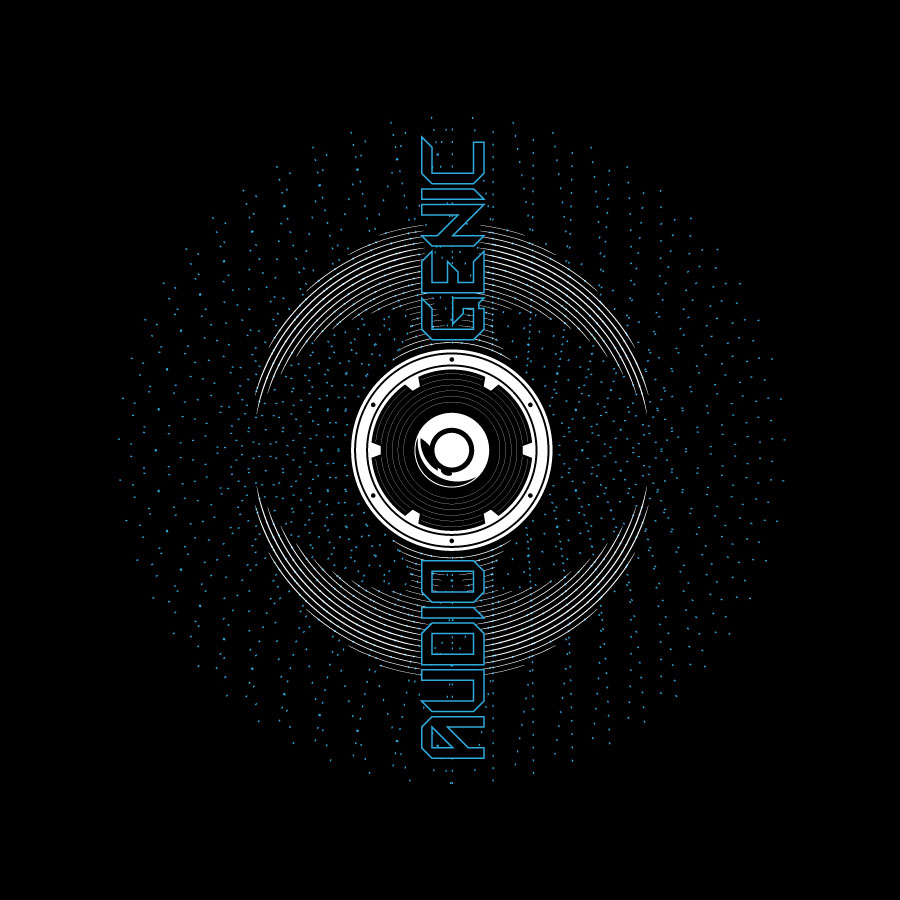Visuel T-Shirt Logo AudioGenic